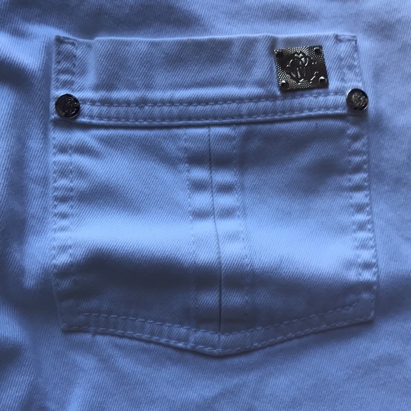EUC Roberto Cavalli White Denim Jeans - Picture 6 of 14